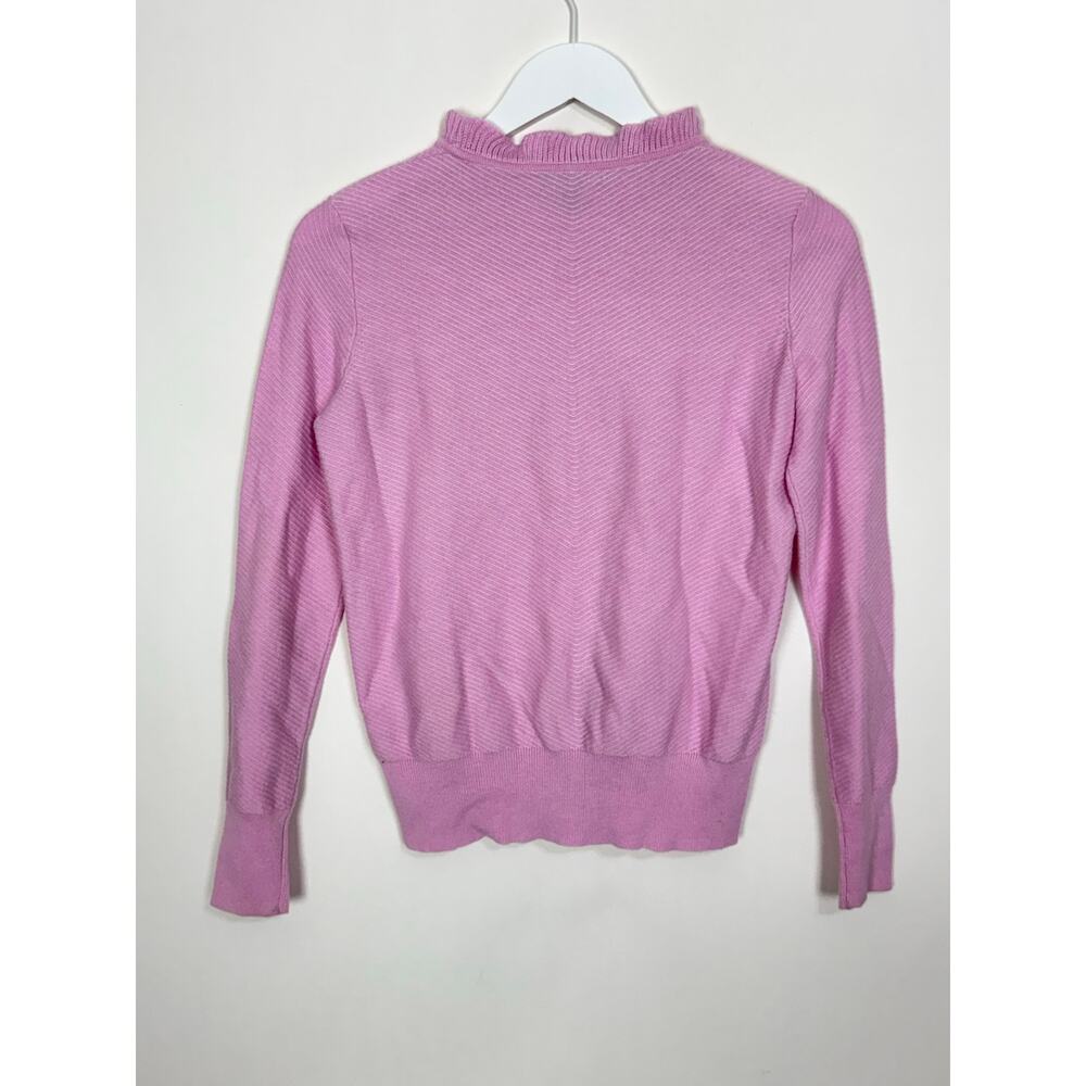 J. Crew Ruffle-Neck Pullover Sweater - Picture 4 of 5